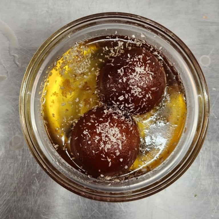 Indulge in our gulab jamun