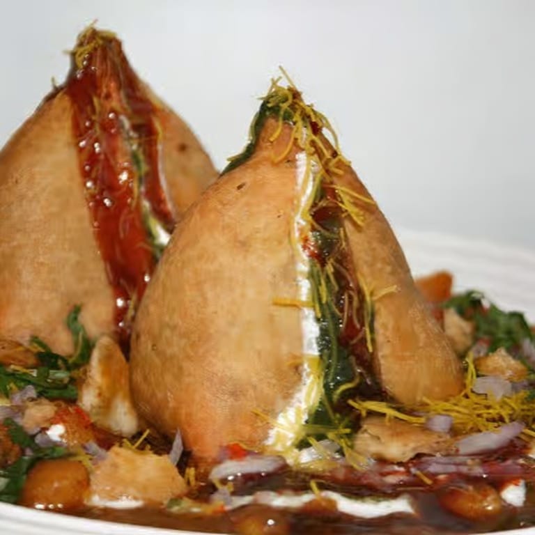 Samosa Chaat Delight