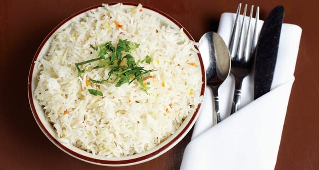 Plain Rice.
