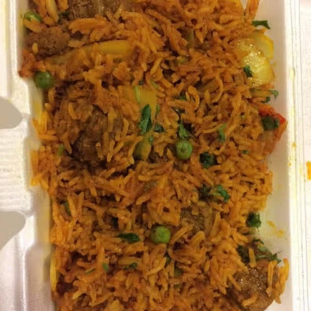 Lamb Biryani.